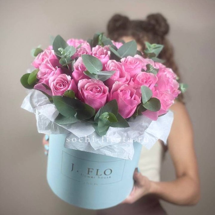 Бокс 27 роз в Чебоксарах