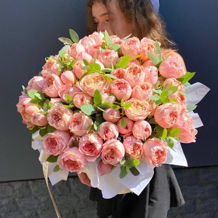 Коробка с цветами "Сиена" в Чебоксарах