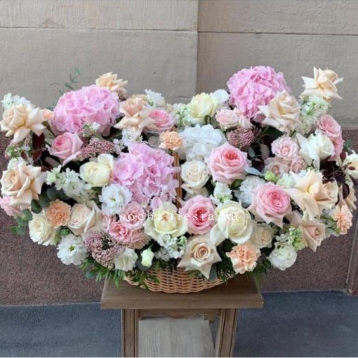 Цветочная корзина макси N2 в Чебоксарах