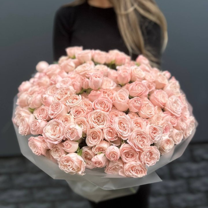 51 кустовая роза Бомбастик в Чебоксарах