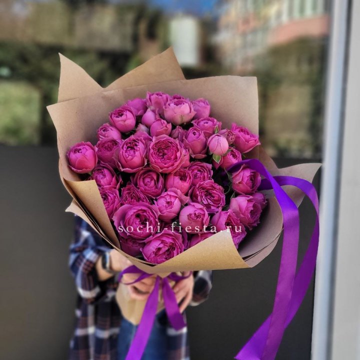 Букет с Мисти бабблс  в Чебоксарах