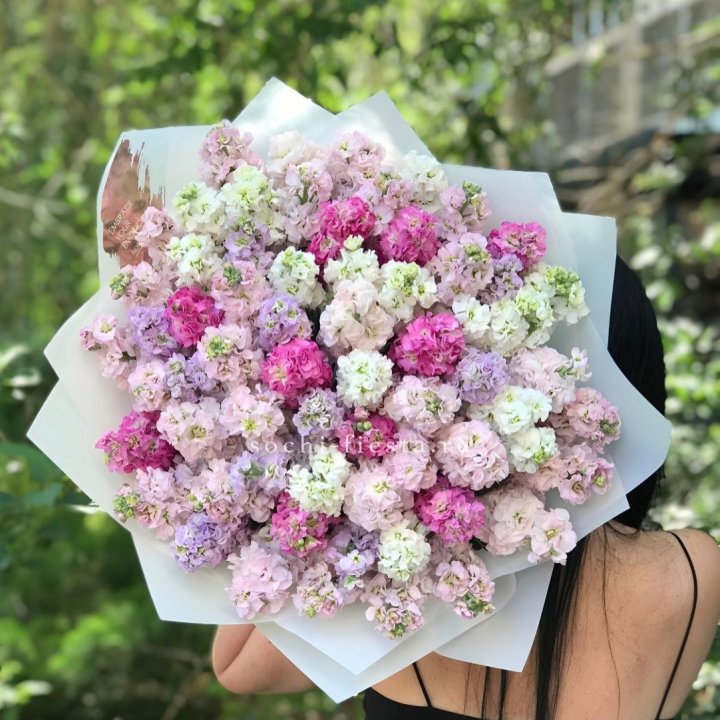 Букет ароматной маттиоллы №3 в Чебоксарах