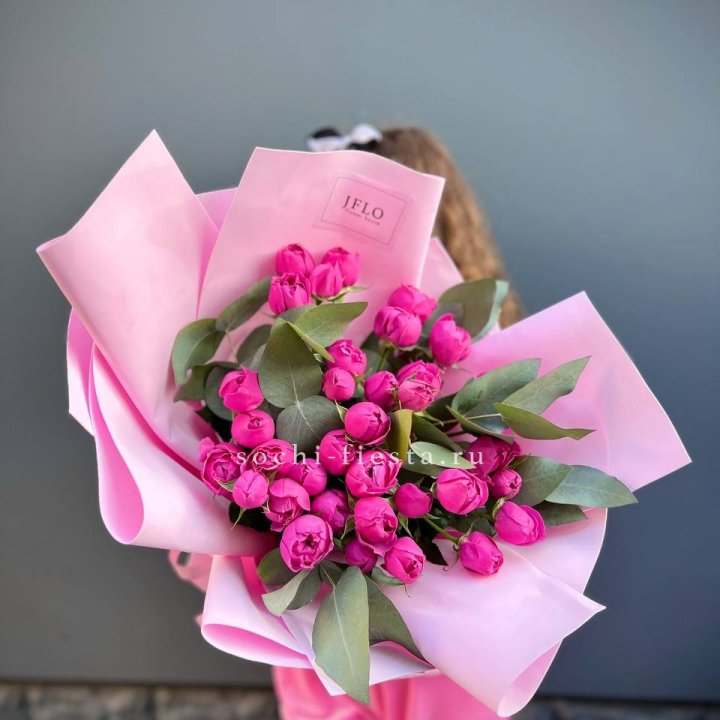 Пионовидные розы баблс в Чебоксарах