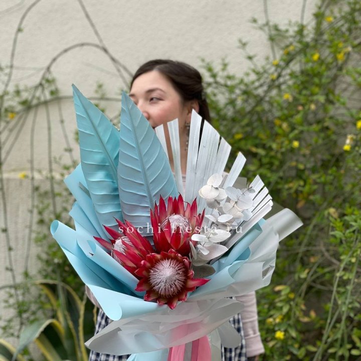 Букет из протеи "Клеопатра-2" в Чебоксарах