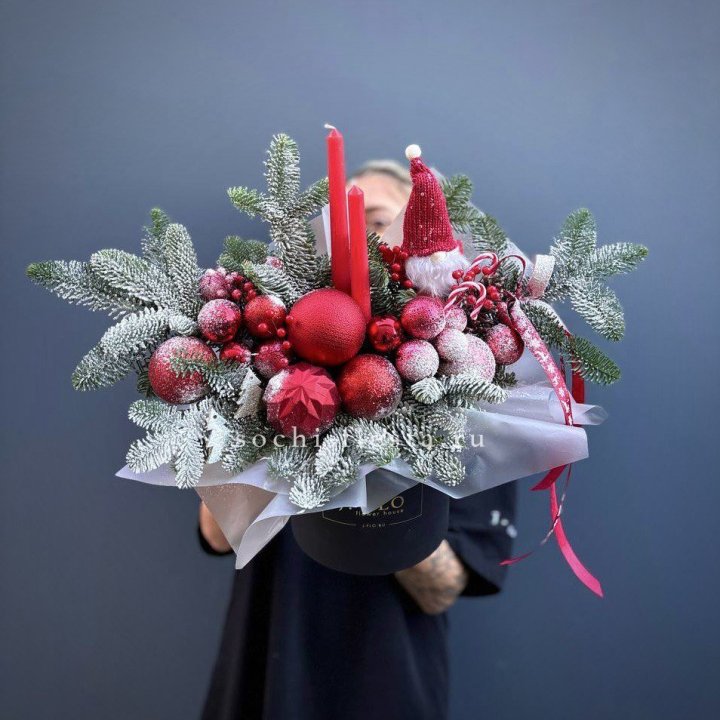 Композиция "Мери крисмас ред" в Чебоксарах