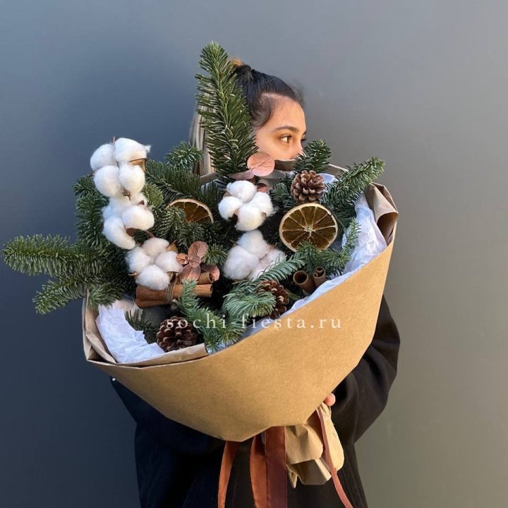 Зимний букет с нобилисом в Чебоксарах