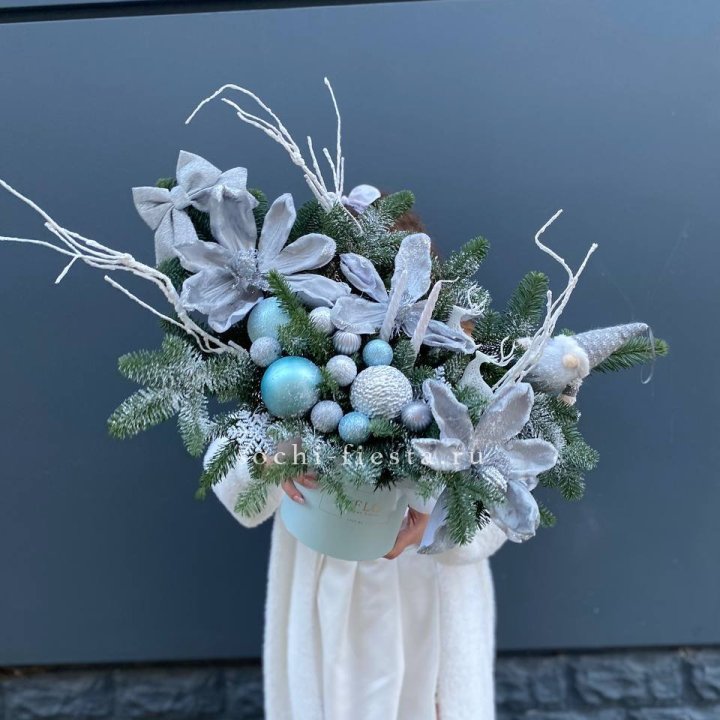 Композиция "Снежный цветок" в Чебоксарах