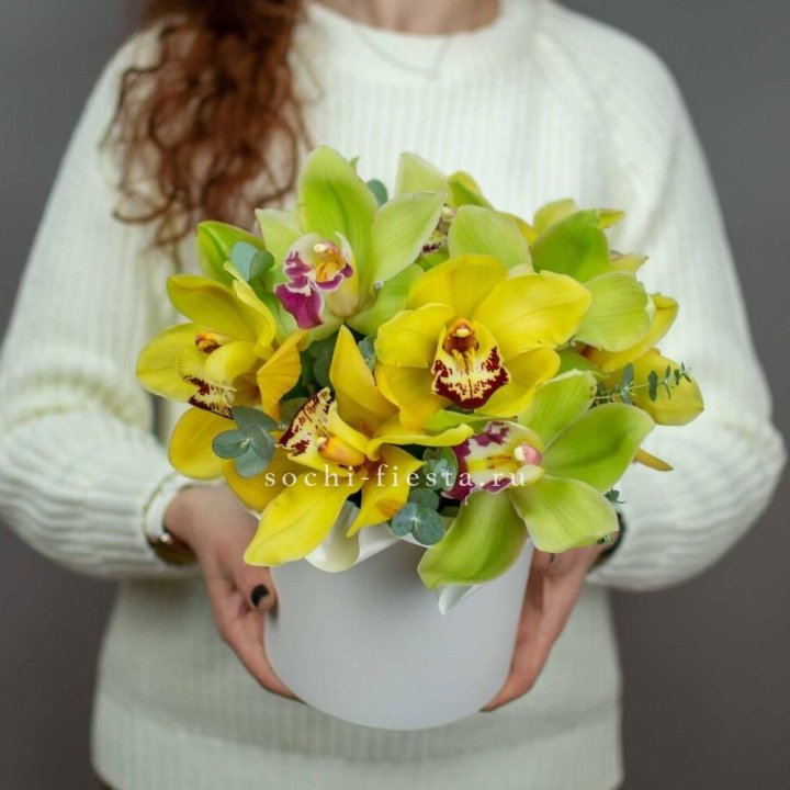 Бокс с орхидей №1 в Чебоксарах