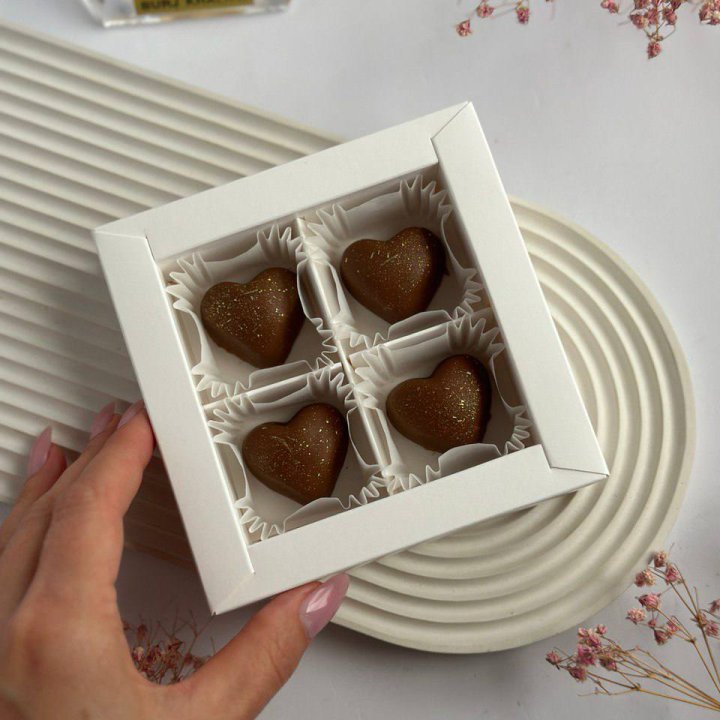 Бельгийский шоколад сердца в Чебоксарах