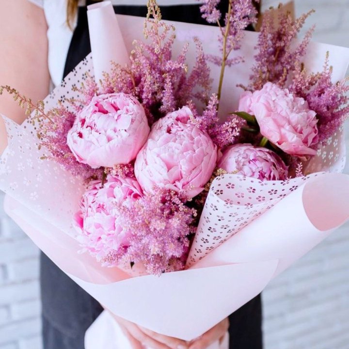 Букет пионов "Мелиса" в Чебоксарах