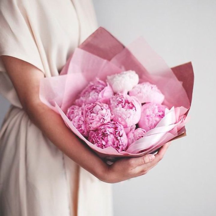 9 зефирных пионов в Чебоксарах