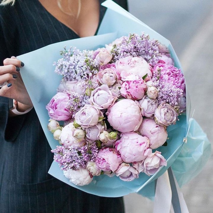 Букет "Блю логан" в Чебоксарах