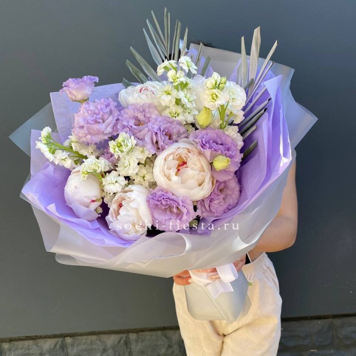  Букет "Лавандовое мороженое" в Чебоксарах