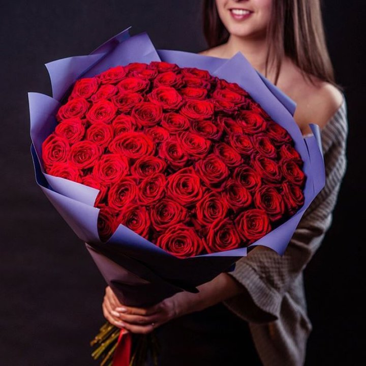 71 красная роза в Чебоксарах