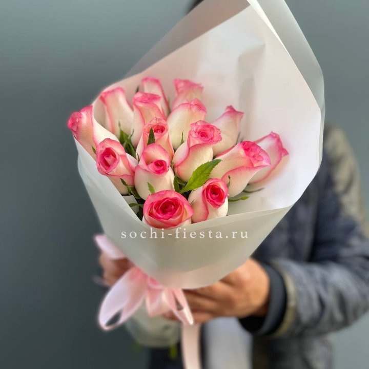 15 роз "Джумилия" в Чебоксарах