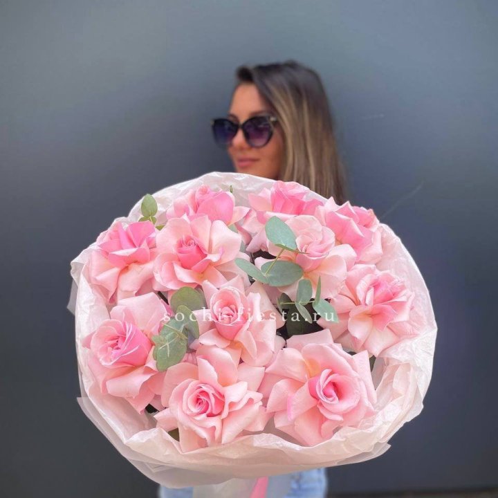 Букет роз "Минифу" в Чебоксарах