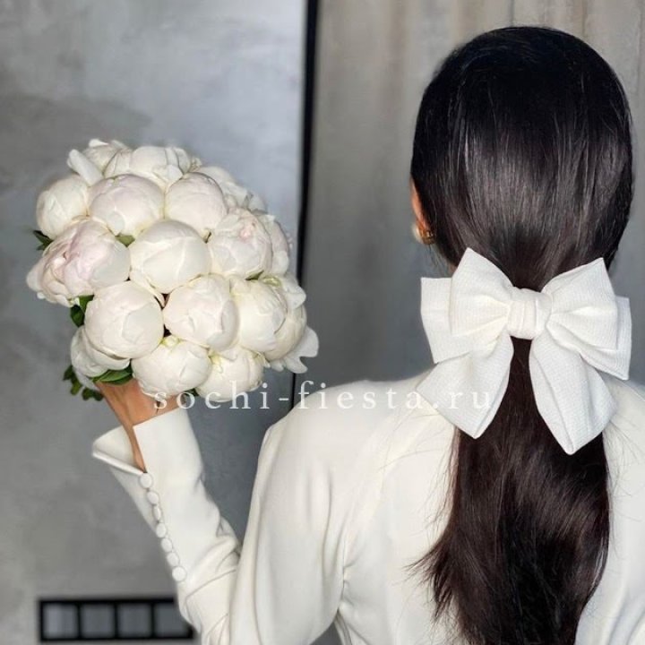 Свадебный букет пионов в Чебоксарах