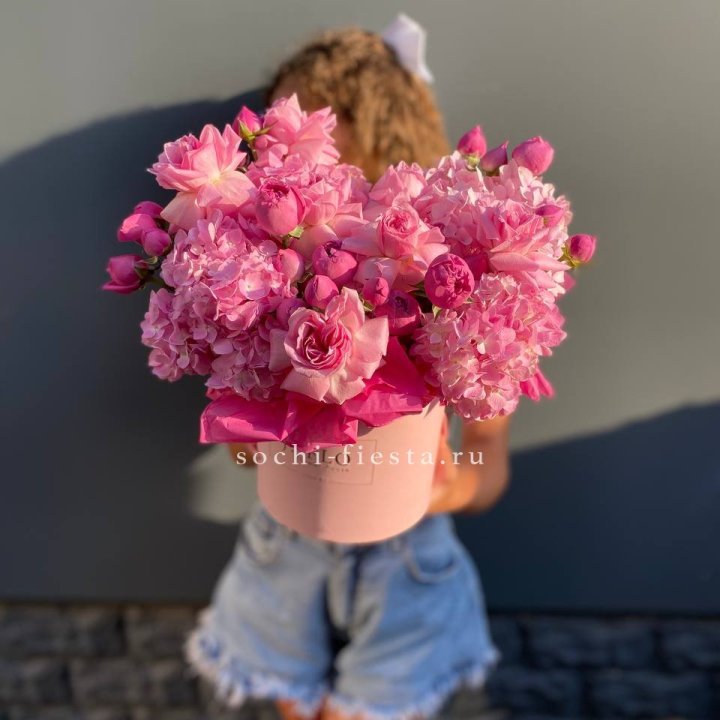 Цветочная композиция "Пасион" в Чебоксарах