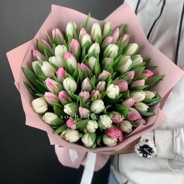 61 тюльпан микс в Чебоксарах