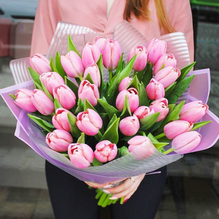 25 тюльпанов "Айс крем" в Чебоксарах