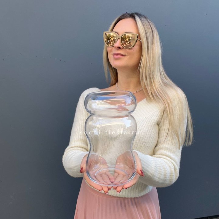 Стеклянная ваза №1 в Чебоксарах