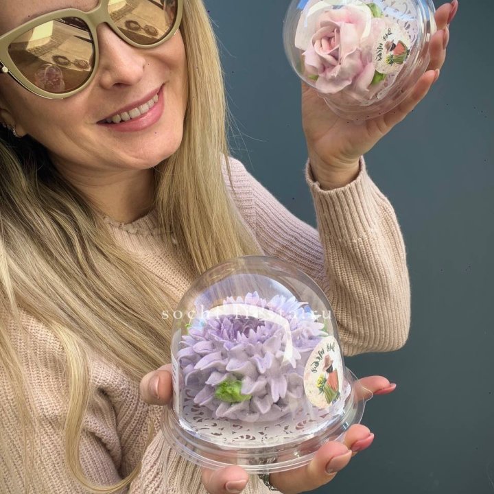 Зефир пион, роза (штучно) в Чебоксарах