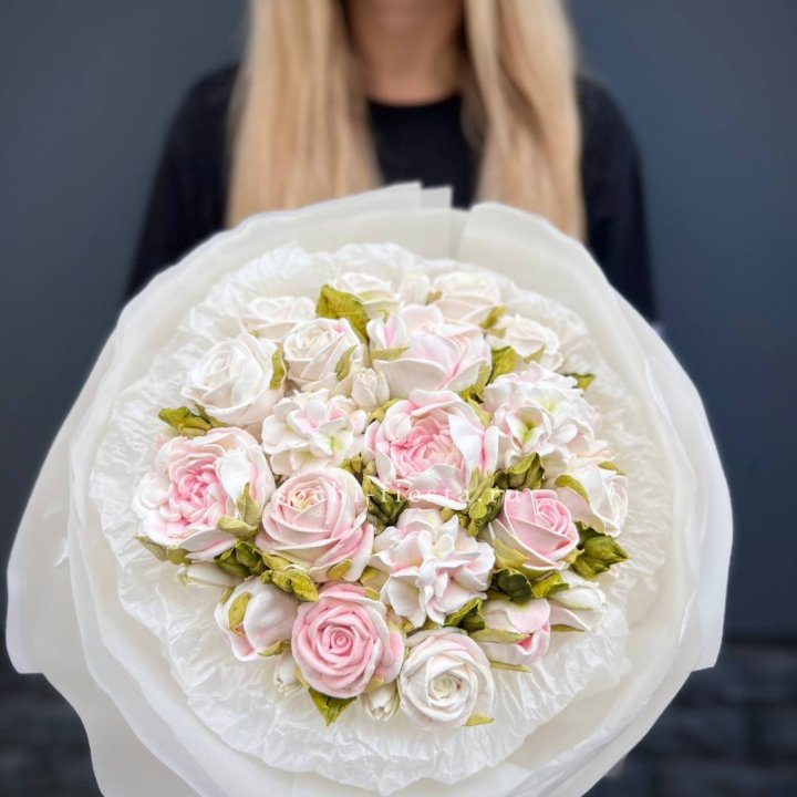 Сладкий букет из ЗЕФИРА нежный в Чебоксарах